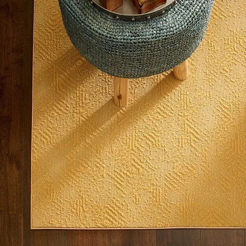Yellow rug | Yates Flooring